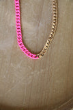 279 NB2-100 NEON PINK MIXED CHAIN NL